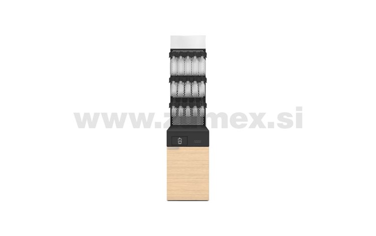 Stalak za boce Juice Corner oljeni hrast