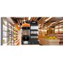 VERSATILE STAR All-In-One Slim sokovnik s stojalom za steklenice Juice Corner oljen hrast