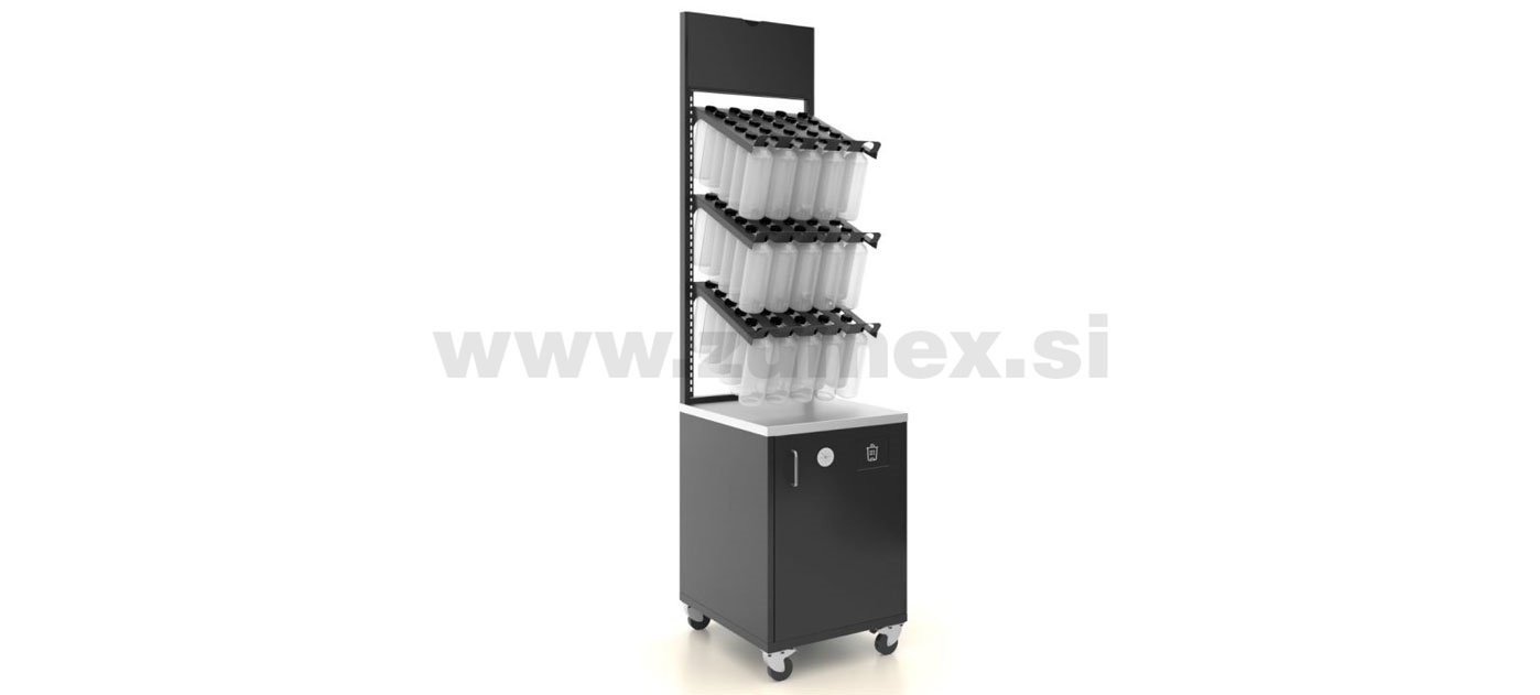 Stojalo za steklenice Black